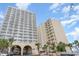 High-rise beachfront building with parking and pool access at 1207 S Ocean Blvd. # 20504, Myrtle Beach, SC 29577