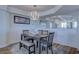 Dining room with a table, bench, and four chairs at 9650 Shore Dr. # 902, Myrtle Beach, SC 29572