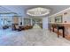 Bright hallway with marble floors and elegant fixtures at 9650 Shore Dr. # 902, Myrtle Beach, SC 29572