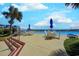 Inviting pool area with lounge chairs and umbrellas at 9650 Shore Dr. # 902, Myrtle Beach, SC 29572