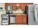 Well-equipped kitchen with modern appliances at 2500 N Ocean Blvd. # 605, Myrtle Beach, SC 29577