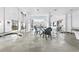 Indoor heated pool and hot tub with seating area at 2500 N Ocean Blvd. # 605, Myrtle Beach, SC 29577