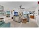 Living room with water view and balcony access at 249 Venice Way # 3-201, Myrtle Beach, SC 29577