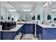Large bathroom with double vanity and a walk-in shower at 249 Venice Way # 3-201, Myrtle Beach, SC 29577