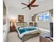 Bright bedroom featuring a comfortable bed and ample natural light at 249 Venice Way # 3-201, Myrtle Beach, SC 29577