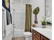 Clean bathroom with tub, shower, and updated vanity at 249 Venice Way # 3-201, Myrtle Beach, SC 29577
