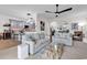 Open living space seamlessly connecting to the kitchen and dining areas at 249 Venice Way # 3-201, Myrtle Beach, SC 29577
