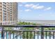 Balcony view of the ocean, beach, and resort amenities at 4800 S Ocean Blvd. # 319, North Myrtle Beach, SC 29582