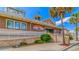 Sandy Cove Gathering Fun Center exterior with palm trees at 6001 - 7026 S Kings Hwy., Myrtle Beach, SC 29575