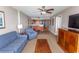 Open concept living area with dining area and kitchen at 1321 S Ocean Blvd. # 905, North Myrtle Beach, SC 29582