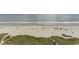 Aerial view of beach with people enjoying the sand at 1321 S Ocean Blvd. # 905, North Myrtle Beach, SC 29582