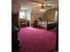 Spacious bedroom with carpeted floor and ceiling fan at 710 Lakeside Dr., Surfside Beach, SC 29575