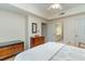 Main bedroom with ensuite bathroom access and ample closet space at 1551 Spinnaker Dr. # 5822, North Myrtle Beach, SC 29582