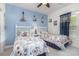 Charming bedroom with twin beds and nautical theme at 5056 Glenbrook Dr. # 202, Myrtle Beach, SC 29579