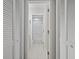 View down hallway to bathroom with shower/tub combo at 110 Hartland Dr. # 15-E, Myrtle Beach, SC 29572