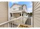 Shared balcony with white railings and views of neighboring homes at 6001 - S29 S Kings Hwy., Myrtle Beach, SC 29575