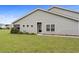 Screened porch and private backyard with grass at 1120 Hickory Knob Ct., Myrtle Beach, SC 29579