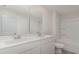 Bathroom with double vanity, shower, and bathtub at 831 Buttonwood Dr., Conway, SC 29527