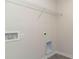 Laundry room with shelving and space for washer and dryer at 831 Buttonwood Dr., Conway, SC 29527