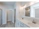Double vanity bathroom with a large mirror and shower at Tbb1 Shady Grove Rd., Conway, SC 29527