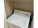 Close-up of the washer in the laundry area at 616 River Oaks Dr. # 54F, Myrtle Beach, SC 29579