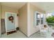 Inviting front porch with rocking chairs and seasonal decor at 794 Thistle Trail, Calabash, NC 28467