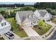 Aerial view of a house in a residential neighborhood at 794 Thistle Trail, Calabash, NC 28467