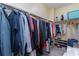 Large walk-in closet with ample hanging and shelving space at 794 Thistle Trail, Calabash, NC 28467