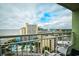 Balcony view of the ocean and resort at 1105 S Ocean Blvd. # 1044, Myrtle Beach, SC 29577