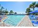 Large outdoor pool with plenty of lounge chairs at 1105 S Ocean Blvd. # 1044, Myrtle Beach, SC 29577