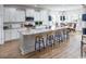 Spacious kitchen with island, granite countertops, and stainless steel appliances at 6060 Zoe Way, Myrtle Beach, SC 29588