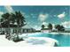 Community pool with lounge chairs and clubhouse at 6088 Zoe Way, Myrtle Beach, SC 29588