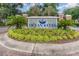 Ocean Keyes community entrance with lush landscaping at 601 Hillside Dr. N # 3906, North Myrtle Beach, SC 29582