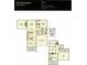 Two-story floor plan with 5 bedrooms, 3.5 bathrooms and 2 car garage at 5054 Selene Ct., Myrtle Beach, SC 29588