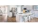 Modern kitchen with stainless steel appliances and granite countertops at 5054 Selene Ct., Myrtle Beach, SC 29588