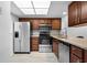Modern kitchen with stainless steel appliances and granite countertops at 1301 Pridgen Rd. # 1008, Myrtle Beach, SC 29577