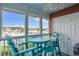 Enjoy marina views from this screened balcony at 4755 Lightkeepers Way # 15-F, Little River, SC 29566