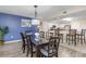 Dining area with table and chairs near kitchen at 2151 Bridgeview Ct. # 3-303, North Myrtle Beach, SC 29582