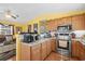 Bright kitchen with stainless steel appliances and granite countertops at 6001-5027 S Kings Hwy., Myrtle Beach, SC 29575