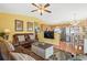 Open living room with a view into the kitchen and dining area at 6001-5027 S Kings Hwy., Myrtle Beach, SC 29575