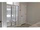 Bathroom with a large shower and a built-in bench at Lot 725 Zoe Way, Myrtle Beach, SC 29588