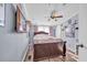 Cozy bedroom with a double bed and decorative accents at 8586 Edgewood Dr., Myrtle Beach, SC 29588