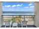 Breathtaking ocean view from balcony, beach access at 1105 Ocean Blvd. S # 412, Myrtle Beach, SC 29577