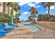 Relaxing pool area with lounge chairs and a small kiddie pool at 1105 Ocean Blvd. S # 412, Myrtle Beach, SC 29577