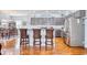 Modern kitchen with granite countertops and stainless steel appliances at 911 Ocean Pines Ct., North Myrtle Beach, SC 29582