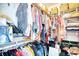 Large walk-in closet with ample hanging and shelving space at 911 Ocean Pines Ct., North Myrtle Beach, SC 29582