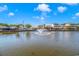 Waterfront view with fountain and houses at 6001-1122A S Kings Hwy., Myrtle Beach, SC 29575