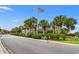 Landscaped entrance to Grand Palms Resort community at 215 Double Eagle Dr. # G-2, Myrtle Beach, SC 29575