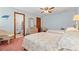 Bedroom with two twin beds and ensuite bathroom at 215 Double Eagle Dr. # G-2, Myrtle Beach, SC 29575