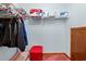 Closet with shelving and hanging rods at 215 Double Eagle Dr. # G-2, Myrtle Beach, SC 29575